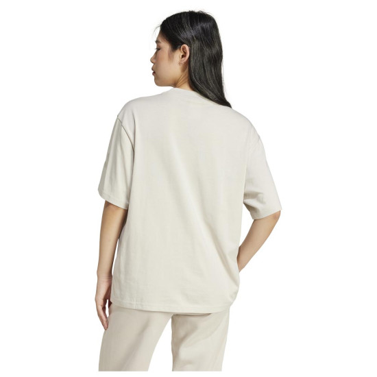 Adidas Γυναικεία κοντομάνικη μπλούζα Small Logo Single Jersey Boyfriend Tee Adidas Γυναικεία κοντομάνικη μπλούζα Small Logo Single Jersey Boyfriend Tee